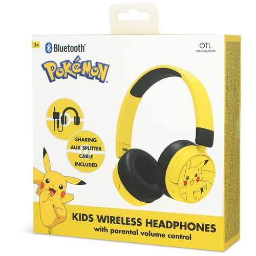 Pokemon Pikachu kids headphones