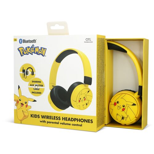 Pokemon Pikachu kids headphones