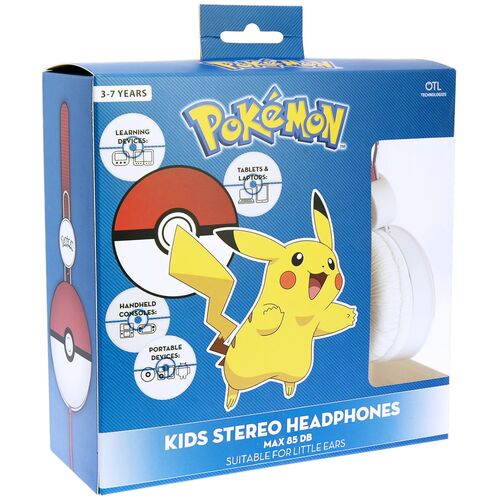 Pokemon Pokeball core kids headphones