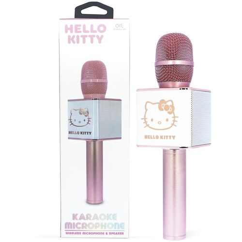 Hello Kitty karaoke microphone