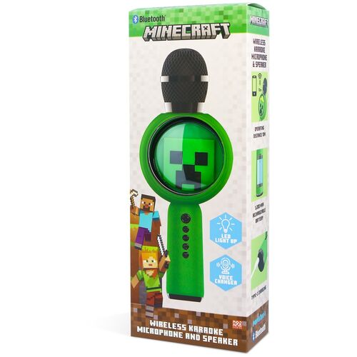 Minecraft Speaker microphone LED