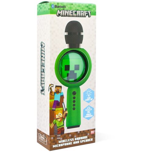 Minecraft Speaker microphone LED