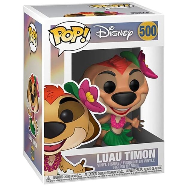 Figura POP Disney El Rey Leon Luau Timon