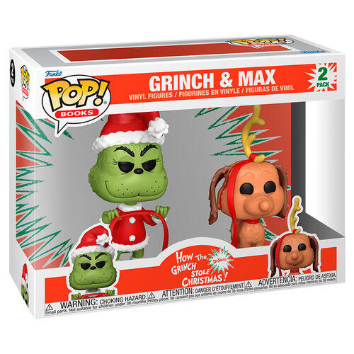 POP pack 2 figures The Grinch - Grinch & Max