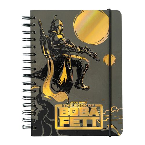 Star Wars The Book of Boba Fett A5 notebook