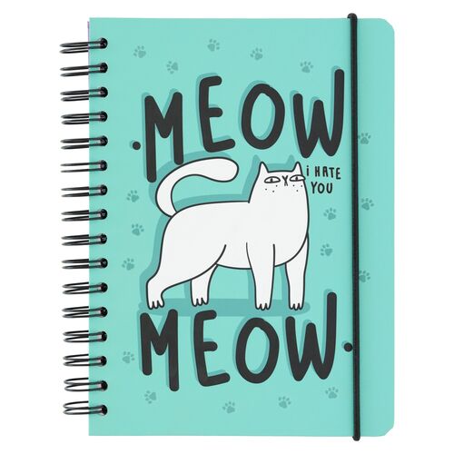 Meow Meow A5 notebook