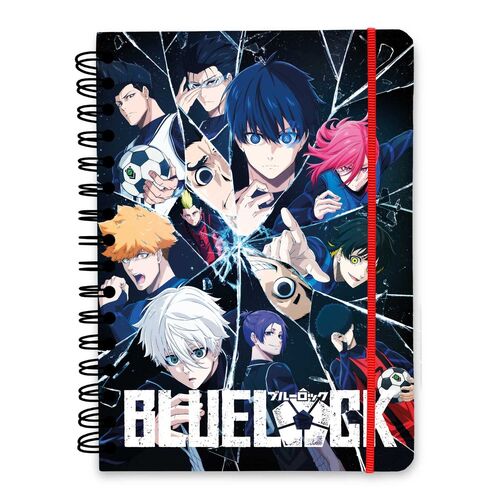 Cuaderno A5 Blue Lock