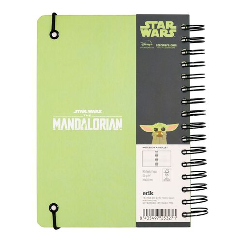 Star Wars The Mandalorian A5 notebook