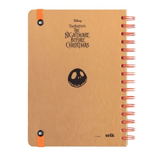 Cuaderno A5 Pesadilla Antes de Navidad Disney