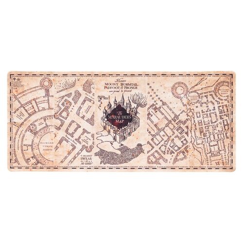 Harry Potter Marauders Map gaming desk mat