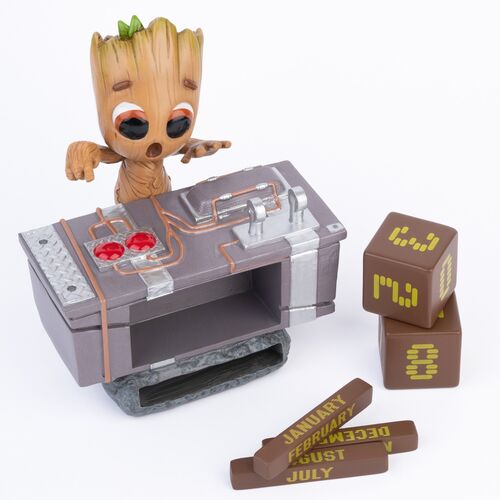 Marvel Guardians of the Galaxy Groot Death Button 3D perpetual calendar