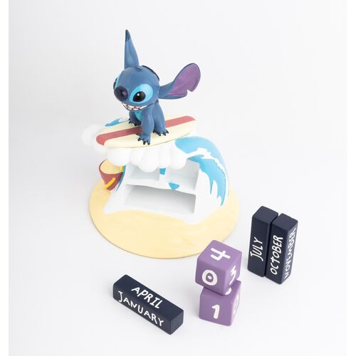 Disney Stitch Surfer 3D perpetual calendar