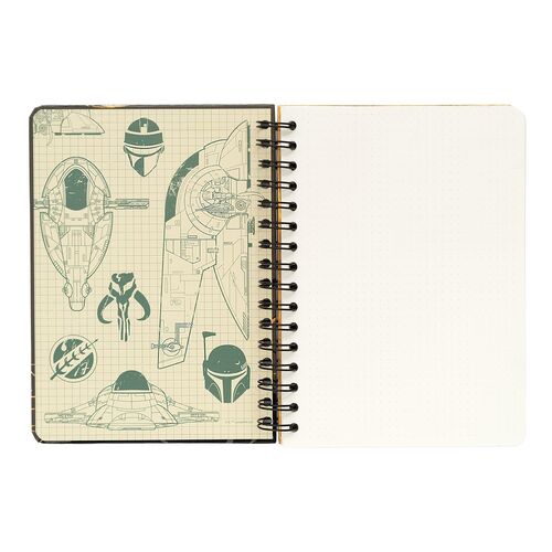 Star Wars The Book of Boba Fett A5 notebook