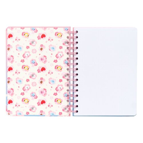 BT21 Sakura A5 notebook