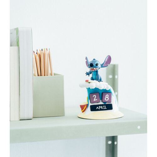 Disney Stitch Surfer 3D perpetual calendar