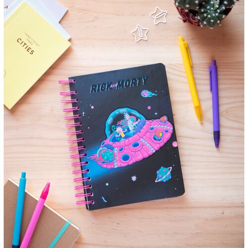 Cuaderno A5 Rick & Morty