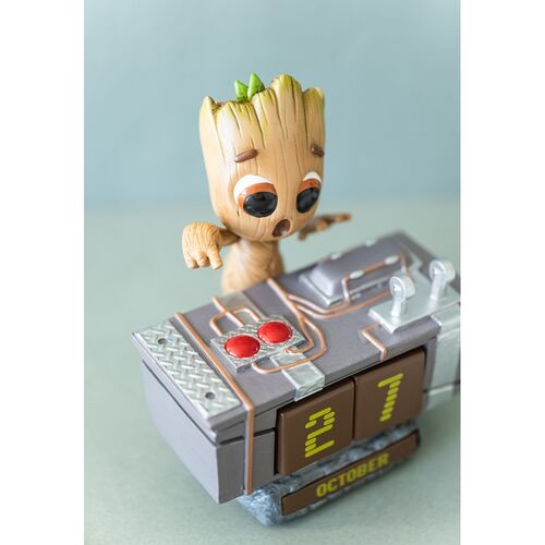 Marvel Guardians of the Galaxy Groot Death Button 3D perpetual calendar