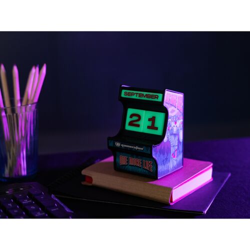 Gameration Arcade 3D perpetual calendar