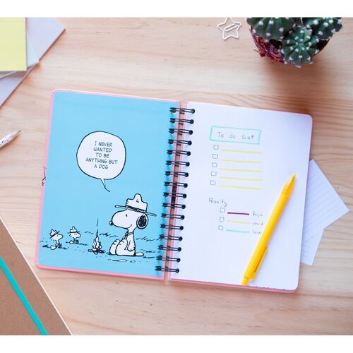 Snoopy A5 notebook