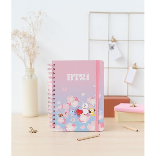 Cuaderno A5 Sakura BT21