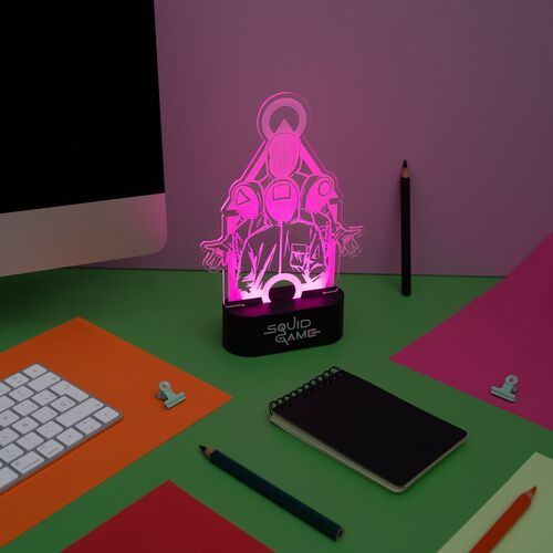 The Squid Game led lamp