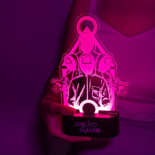 The Squid Game led lamp