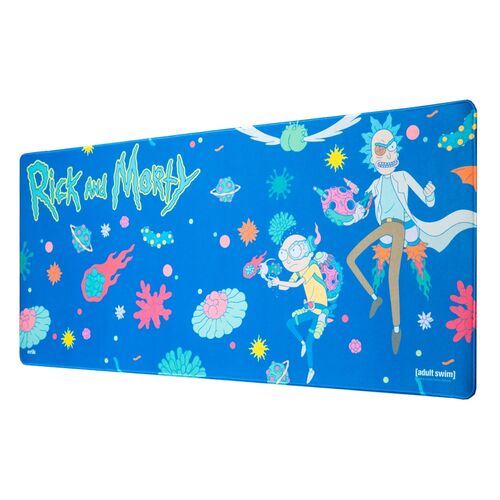 Rick and Morty gaming desk mat