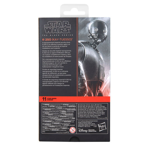 Star Wars Andor Cassian K-2SO Kay-Tuesso figure 15cm