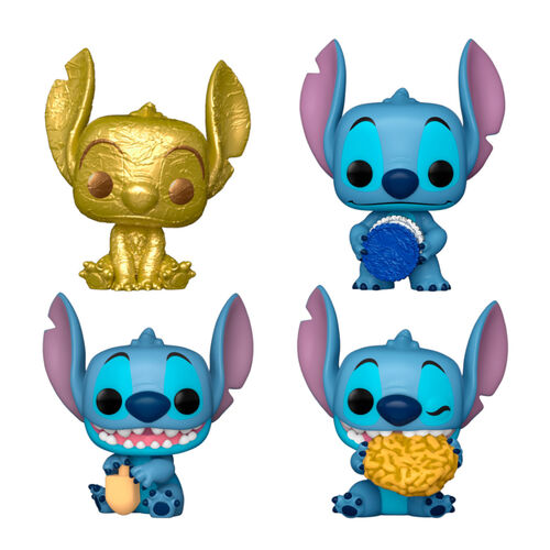 Pocket POP set 4 figures Disney Stitch Happy Hanukkah