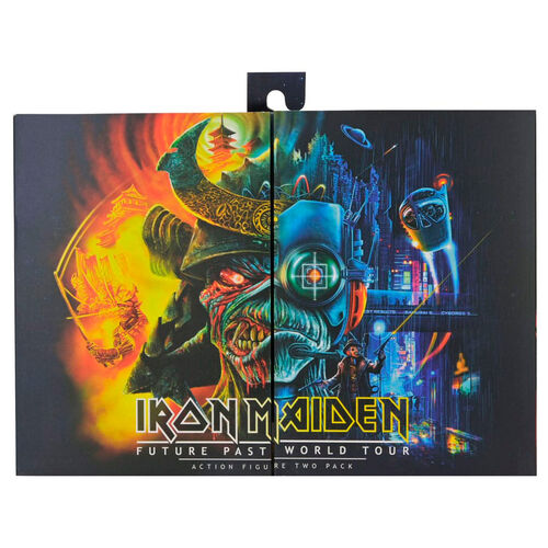 Iron Maiden Future Past World Tour set 2 figures Ultimate 18cm