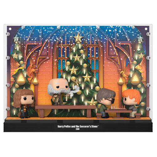 POP figure Moments Deluxe Harry Potter Great Hall Holiday