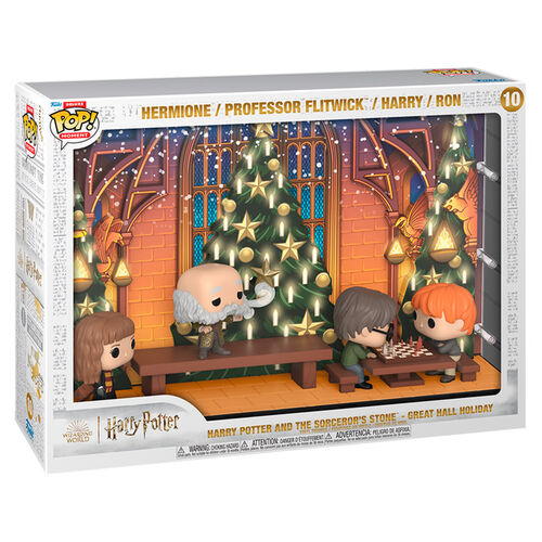 POP figure Moments Deluxe Harry Potter Great Hall Holiday