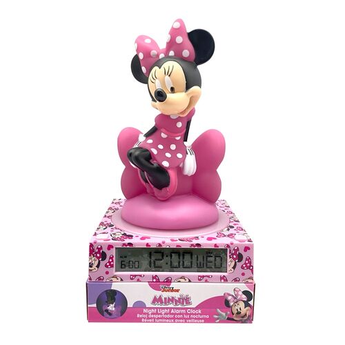 Disney Minnie 3D lamp with alarm clock