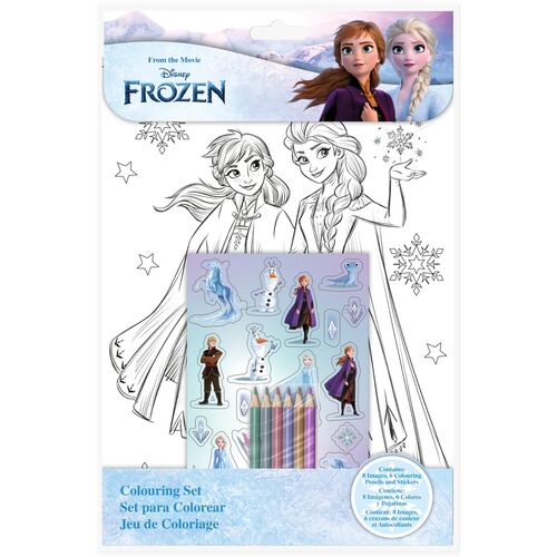 Disney Frozen Colouring set with stickers