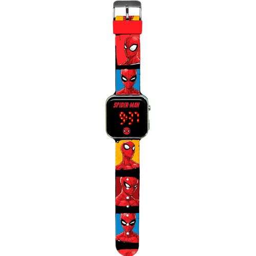 Reloj led Spiderman Marvel