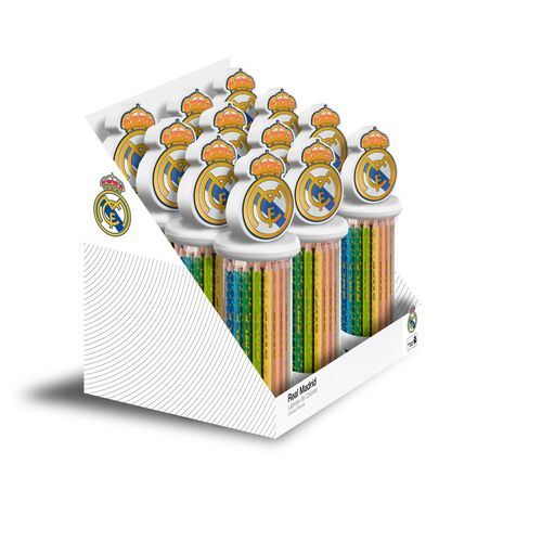 Real Madrid set 12 coloured pencils