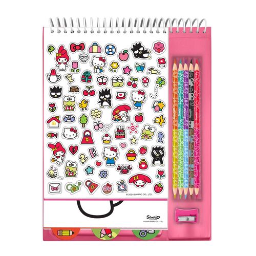 Hello Kitty pencil colouring set