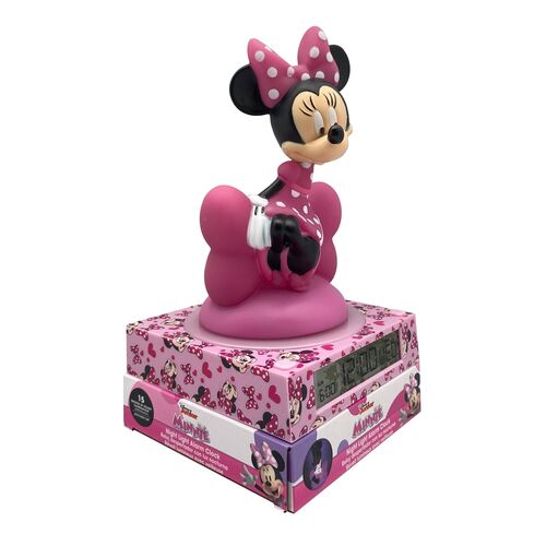 Disney Minnie 3D lamp with alarm clock