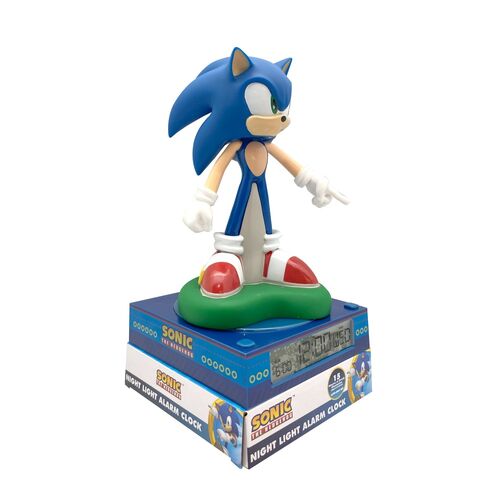 Sonic the Hedgehog 3D lamp with alarm clock