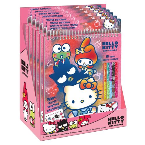 Set colorear lapices Hello Kitty