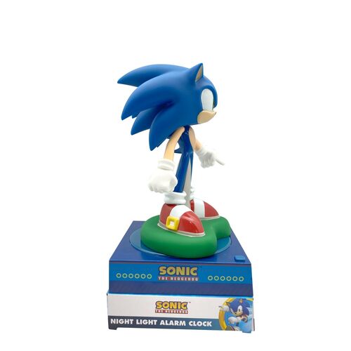 Sonic the Hedgehog 3D lamp with alarm clock