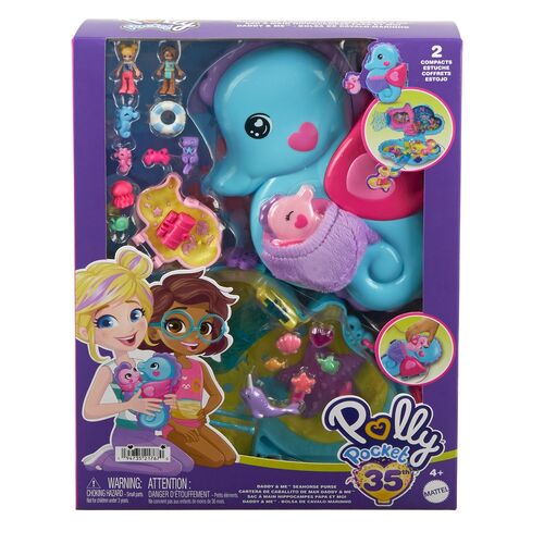 Polly Pocket Seahorse bag case