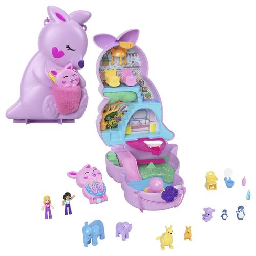 Bolso canguro Polly Pocket