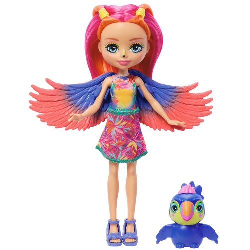 Enchantimals Sunshine Beach Trippi Toucan doll