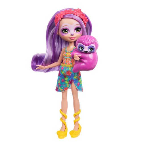 Enchantimals Sunshine Beach Sabindra Sloth doll