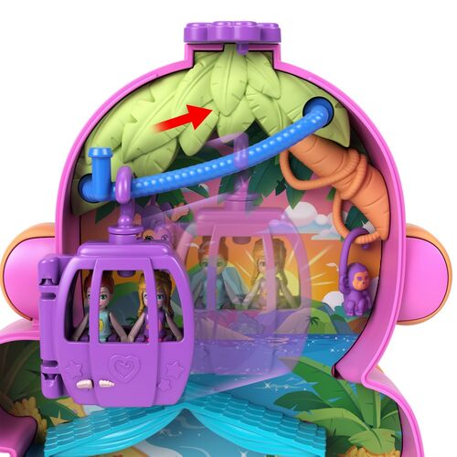 Polly Pocket Mama monkey and baby bag