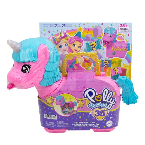 Polly Pocket Partyland Unicorn chest