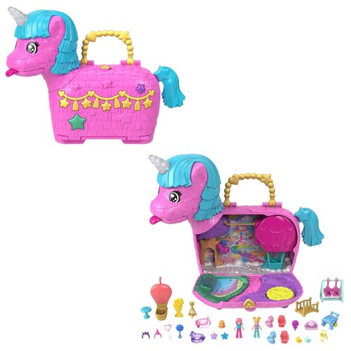 Cofre Unicornio Partyland Polly Pocket