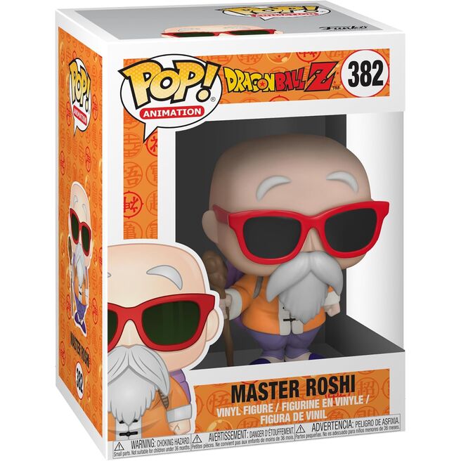 Figura POP Dragon Ball Z Gohan Master Roshi with Staff