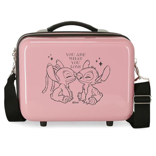 Disney Stitch Lover You adaptable ABS vanity case